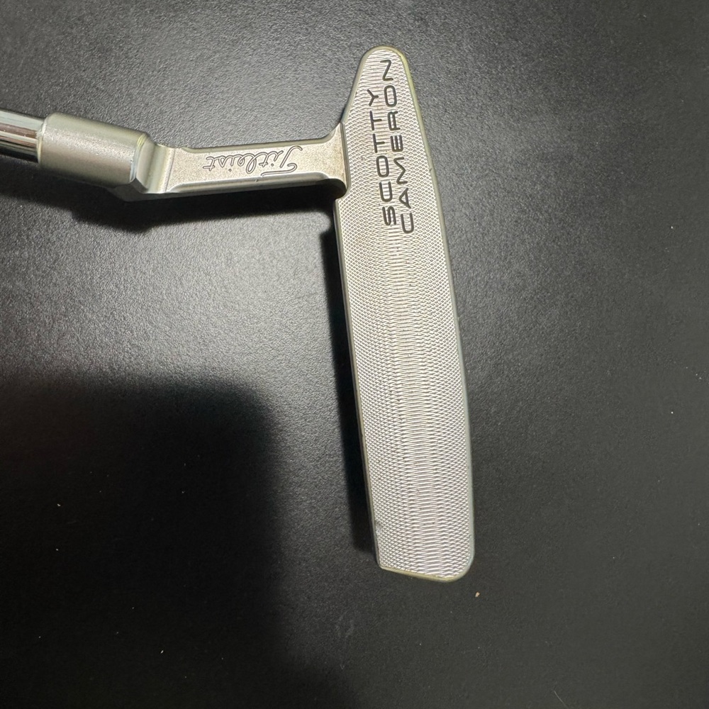 Scotty Cameron Silver Putter with Black Accents